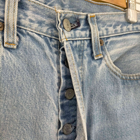 リーバイス Levis 80S USA製 ボタン裏524 エルパソ 501 黒カン 赤耳 デニムパンツ レディース W28×L34