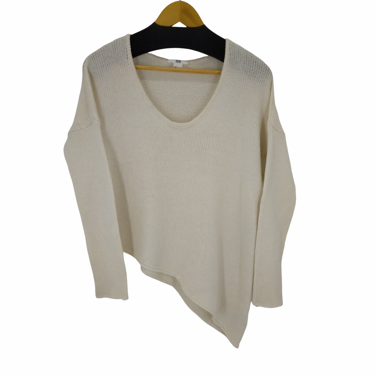 美品✨HELMUT LANG ニット 変形 アシンメトリー 黒 S Helmut Lang Black Asymmetric Zip Jersey Knit Jacket Size Size