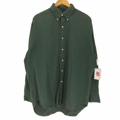 ポロバイラルフローレン Polo by RALPH LAUREN BLAIRE ポニー刺繍 L/S ボタンダウン オックスフォード シャツ メンズ import:L