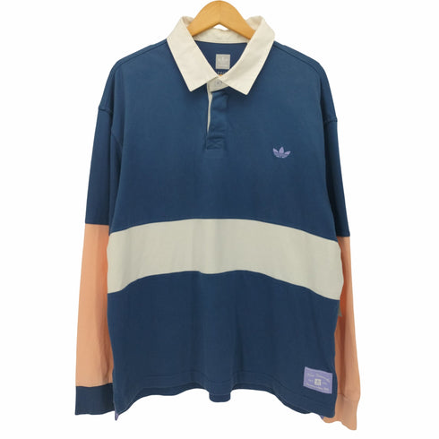 アディダス adidas ロングスリーブポロシャツ メンズ JPN:XL