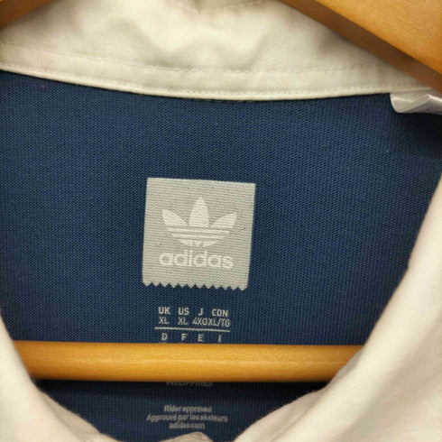 アディダス adidas ロングスリーブポロシャツ メンズ JPN:XL