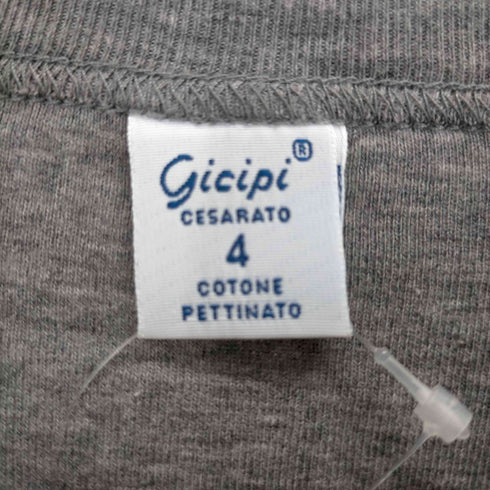 ジチピ gicipi コットン TONNO ニット カットソー クルーネック メンズ JPN:L