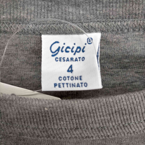 ジチピ gicipi コットン TONNO ニット カットソー クルーネック メンズ JPN:L