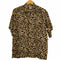 DEL MAR sportswear ANIMAL OPEN SS SHIRTS レオパード メンズ US:40