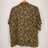 DEL MAR sportswear ANIMAL OPEN SS SHIRTS レオパード メンズ US:40
