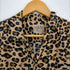 DEL MAR sportswear ANIMAL OPEN SS SHIRTS レオパード メンズ US:40