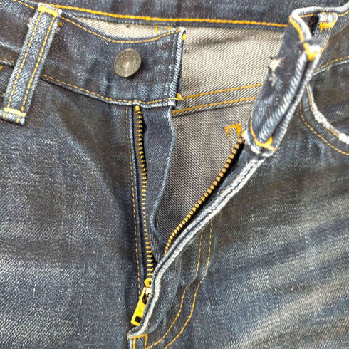 リーバイスヴィンテージクロージング Levis Vintage Clothing 00S 日本製 ボタン裏J22 606 オレンジタブ デニムパンツ メンズ US:28-29