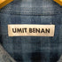 ウミットベナン UMIT BENAN コットン ウエスタンシャツ ブロックチェック メンズ