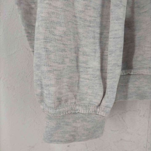 ラングラー Wrangler ロゴ刺繍 ハーフジップスウェット レディース JPN:L