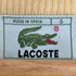 ラコステ LACOSTE スペイン製 アクリルカーディガン メンズ G