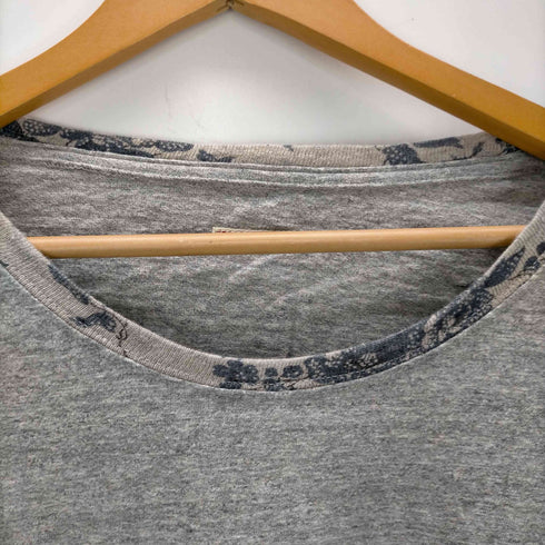 キャピタル KAPITAL パッチワーク スリーブ FARMY プリント 長袖 Tシャツ メンズ JPN:2
