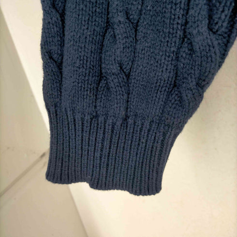 ギャップ Gap 00S ケーブルカレッジニット メンズ JPN:L