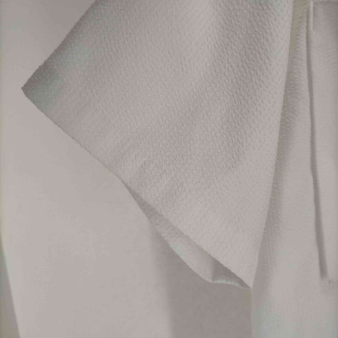 サノバチーズ SON OF THE CHEESE 22SS Seersucker Zip Shirt メンズ JPN:M
