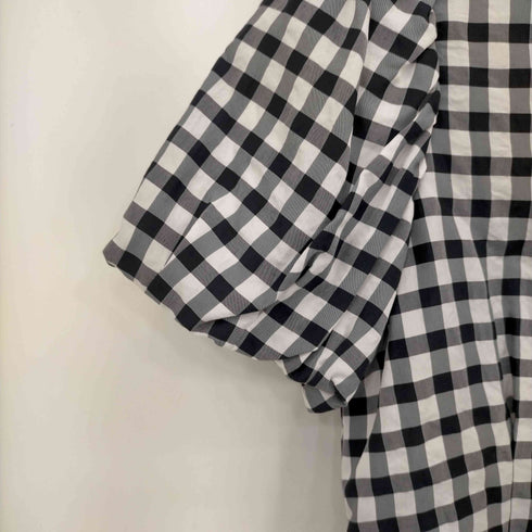 スピックアンドスパン Spick and Span 20SS ギンガムチェックパフブラウス レディース FREE