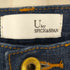 ユーバイスピックアンドスパン U by SPICK&SPAN フレアデニムパンツ レディース 36