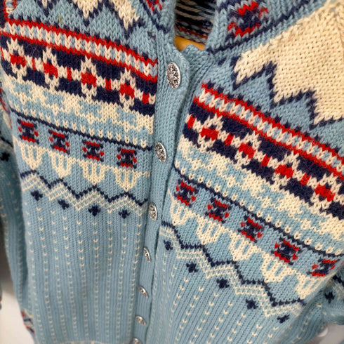 VIKING KNITノルウェー ニットカーディガン レディース import:L
