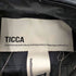ティッカ TICCA 24SS コットン スクエア ビッグ シャツ レディース FREE