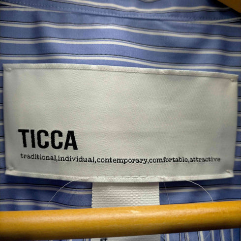 ティッカ TICCA 24SS コットン スキッパー パフスリーブ シャツ レディース FREE