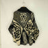 フッチェ ウオモ ヨシユキ コニシ FICCE UOMO YOSHIYUKI KONISHI HAND KNIT ハンドニット 総柄 タートルネックローゲージニット メンズ