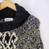 フッチェ ウオモ ヨシユキ コニシ FICCE UOMO YOSHIYUKI KONISHI HAND KNIT ハンドニット 総柄 タートルネックローゲージニット メンズ