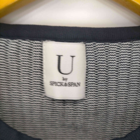 ユーバイスピックアンドスパン U by SPICK&SPAN 23AW ボーダークルーネックプルオーバー レディース