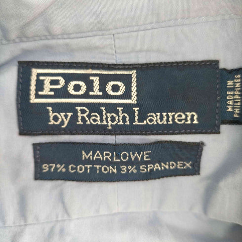ポロバイラルフローレン Polo by RALPH LAUREN MARLOWE スモールポニー刺繍 L/S シャツ メンズ import:L