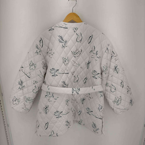 Sahara Art Quilting Muffler Coat マフラー付きキルティングコート レディース