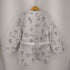 Sahara Art Quilting Muffler Coat マフラー付きキルティングコート レディース