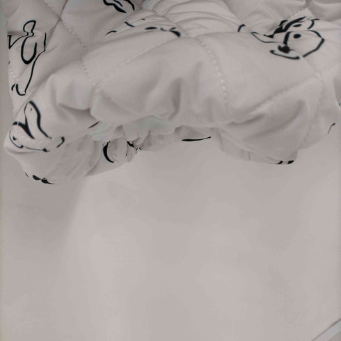 Sahara Art Quilting Muffler Coat マフラー付きキルティングコート レディース