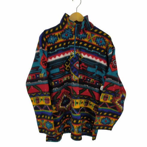 SANTE REINS ネイティブ柄ハーフジップフリースジャケット メンズ ONE SIZE