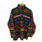 SANTE REINS ネイティブ柄ハーフジップフリースジャケット メンズ ONE SIZE