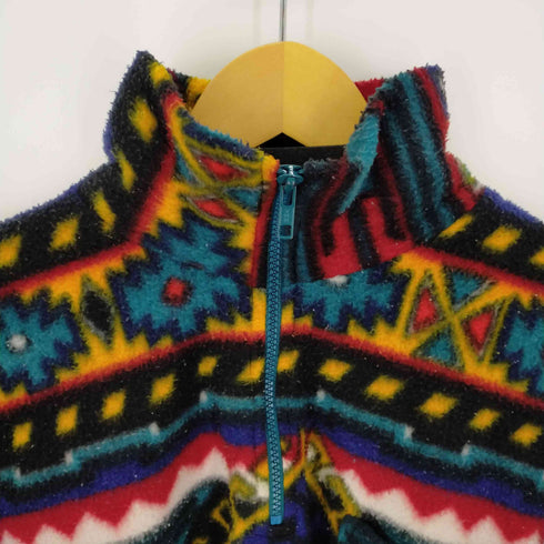 SANTE REINS ネイティブ柄ハーフジップフリースジャケット メンズ ONE SIZE