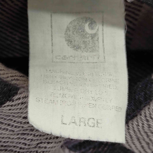 カーハート Carhartt ブロックチェックネルシャツ メンズ JPN:L