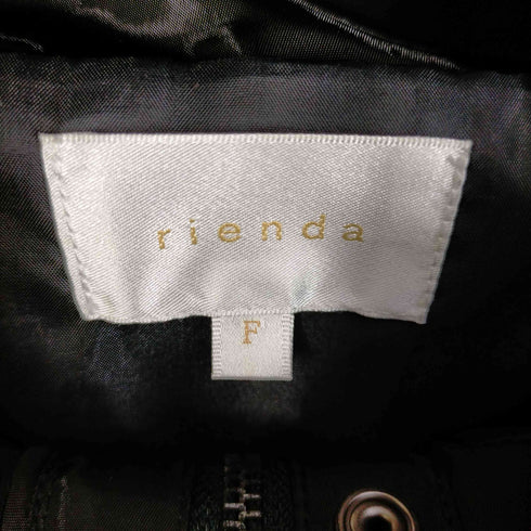 リエンダ rienda ドローストリングNCオーバーBZ レディース FREE