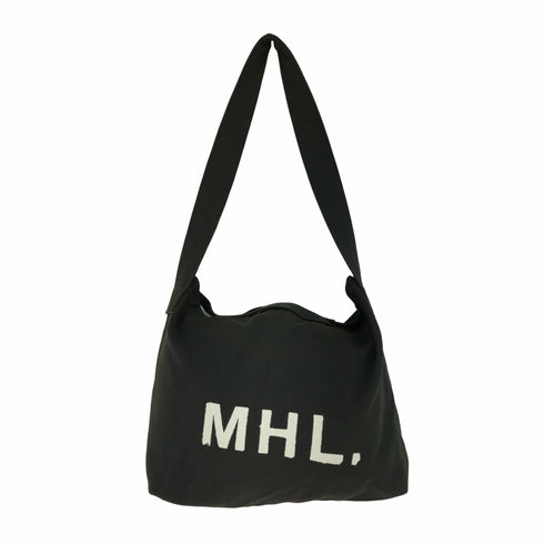 エムエイチエル MHL. フロントロゴ キャンバスショルダーバッグ メンズ ONE SIZE