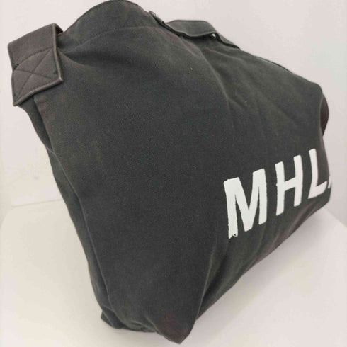 エムエイチエル MHL. フロントロゴ キャンバスショルダーバッグ メンズ ONE SIZE