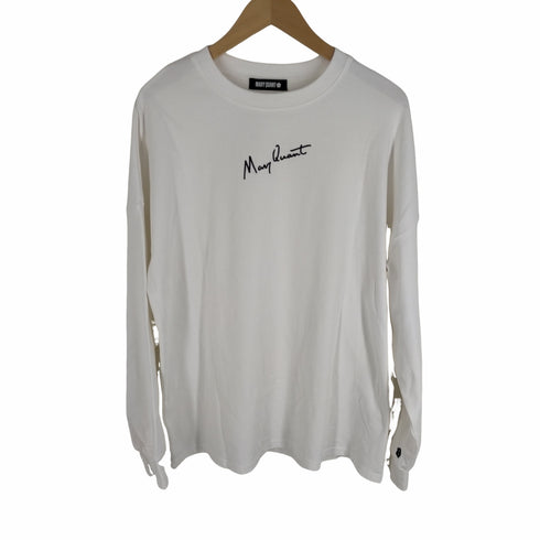 マリークヮントロンドン MARY QUANT LONDON エンブロサインロゴBIG プルオーバー レディース JPN:M