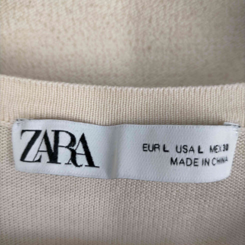 ザラ ZARA グリッター クルーネックTシャツ レディース JPN:L