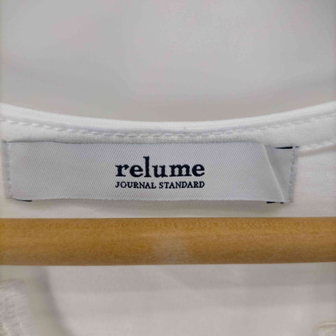 ジャーナルスタンダードレリューム JOURNAL STANDARD relume 22SS カットワークレースプルオーバー レディース FREE