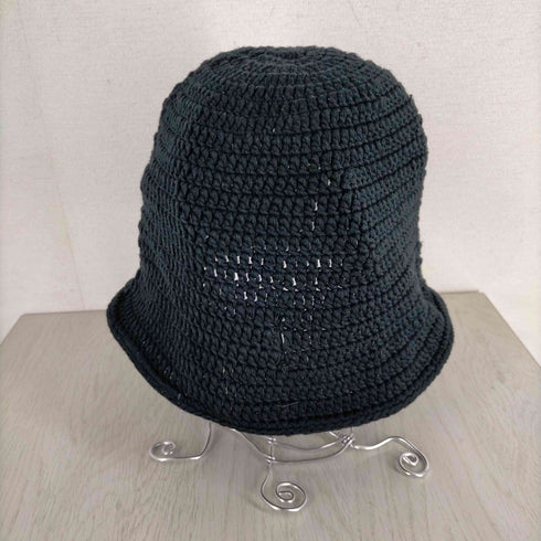 エモダ EMODA VEQUM CROCHET WIDE HAT クラッシャーハット レディース