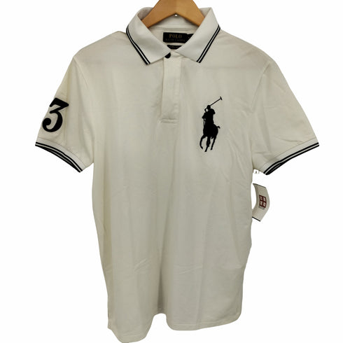 ポロラルフローレン POLO RALPH LAUREN ビッグポニー 刺繍 S/S ポロシャツ メンズ import:M