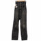 グラフペーパー Graphpaper Non Fade Denim Cook Pant ハイウエスト ジッパーフライデニムパンツ レディース 00