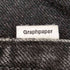 グラフペーパー Graphpaper Non Fade Denim Cook Pant ハイウエスト ジッパーフライデニムパンツ レディース 00