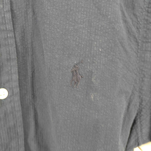 ラルフローレン RALPH LAUREN SLIM FIT ポニー刺繍 半袖BDシャツ メンズ JPN:XS