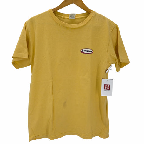 パタゴニア patagonia USA製 beneficial t's 両面ロゴ プリント Tシャツ メンズ import:S