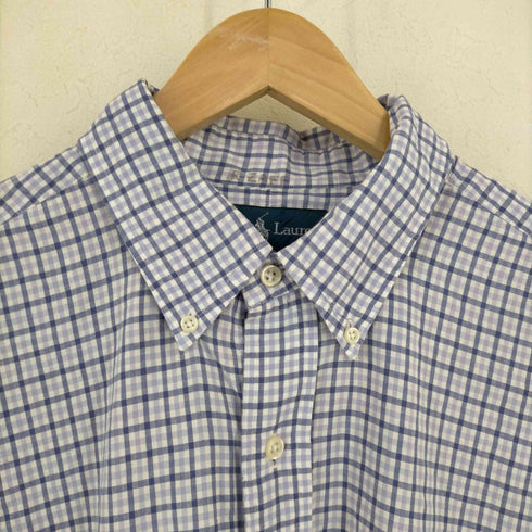 ラルフローレン RALPH LAUREN ポニー刺繍 BD半袖チェックシャツ メンズ JPN:XL