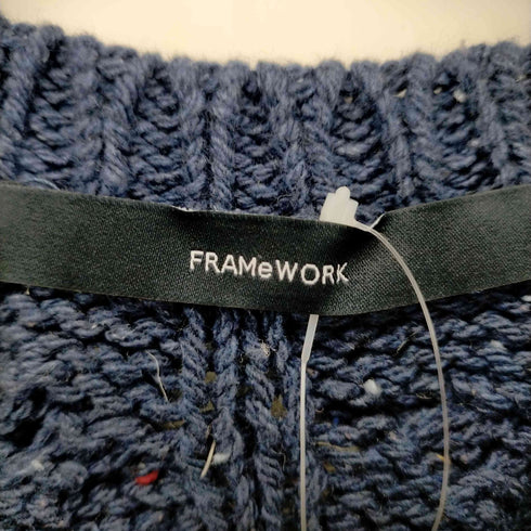 フレームワーク FRAMe WORK 22AW コットンケーブルプルオーバー レディース FREE