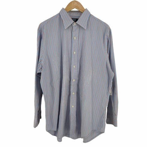 ポロバイラルフローレン Polo by RALPH LAUREN ANDREW CLASSIC FIT ストライプシャツ メンズ 16 1/2