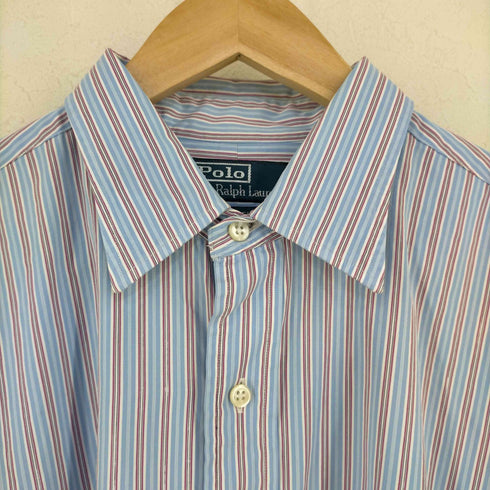 ポロバイラルフローレン Polo by RALPH LAUREN ANDREW CLASSIC FIT ストライプシャツ メンズ 16 1/2