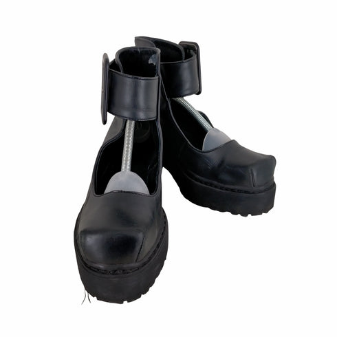 ジェフリーキャンベル Jeffrey Campbell 太ベルト厚底パンプス レディース 39